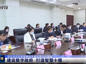 胡亞波在聽(tīng)取智慧城市建設情況時強調 建設數字政府 打造智慧十堰